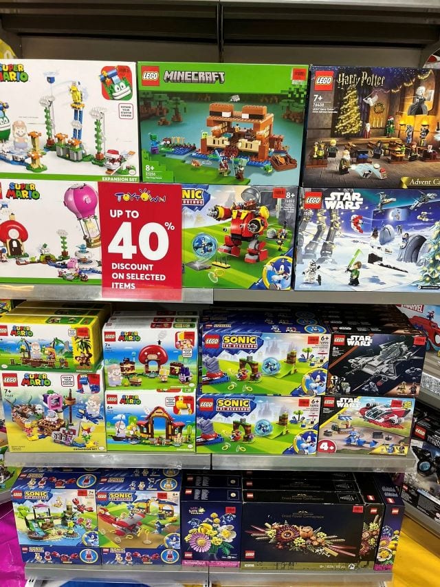 lego sets clearance sale toytown up to 40